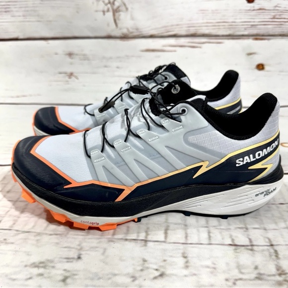 Salomon Thundercross Hiking Trail Running Shoes Heather India Ink